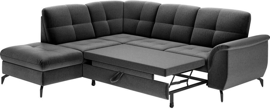 Sit&more Hoekbank Zora L-vorm naar keuze met slaapfunctie en bedkist - Foto 7