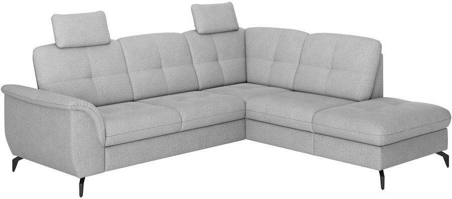 Sit&more Hoekbank Zora L-vorm naar keuze met slaapfunctie en bedkist - Foto 6