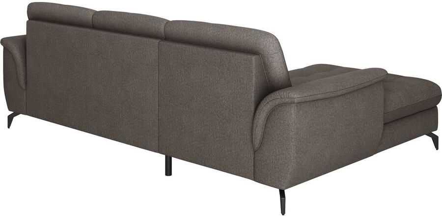 Sit&more Hoekbank Zora L-vorm naar keuze met slaapfunctie en bedkist - Foto 4