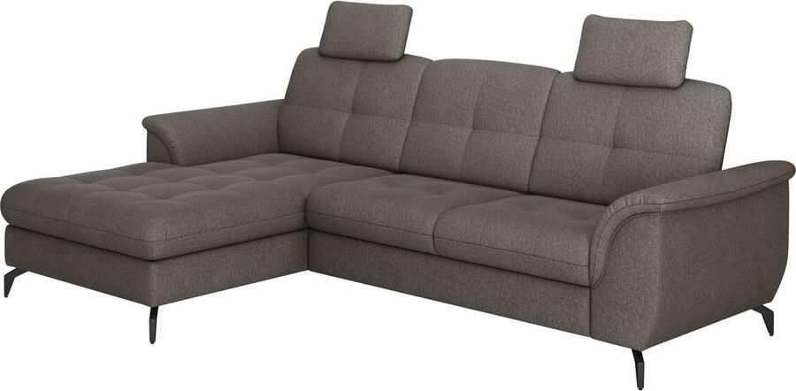 Sit&more Hoekbank Zora L-vorm naar keuze met slaapfunctie en bedkist - Foto 5