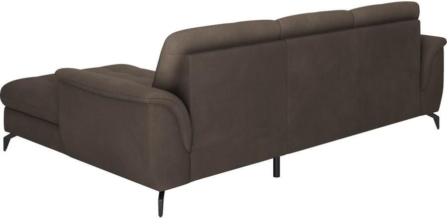 Sit&more Hoekbank Zora L-vorm naar keuze met slaapfunctie en bedkist - Foto 5