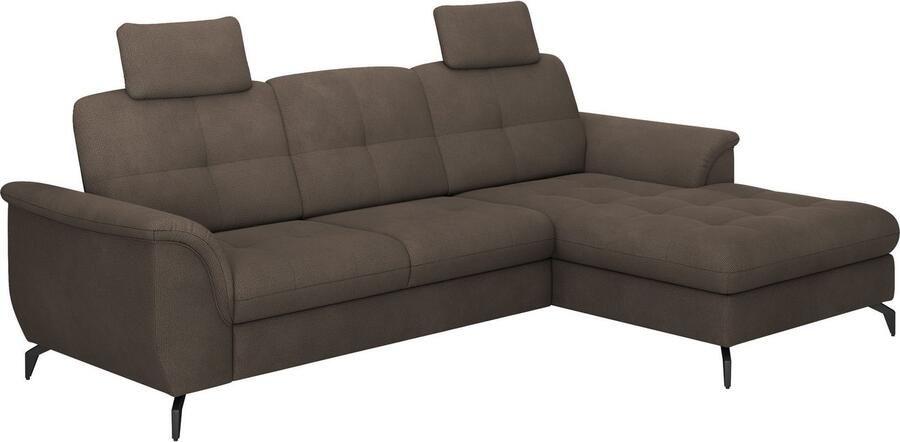 Sit&more Hoekbank Zora L-vorm naar keuze met slaapfunctie en bedkist - Foto 4