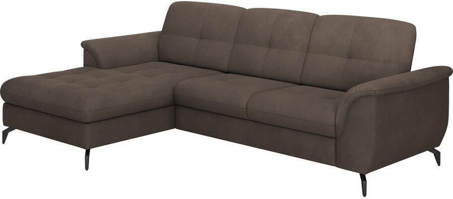 Sit&more Hoekbank Zora L-vorm naar keuze met slaapfunctie en bedkist - Foto 8