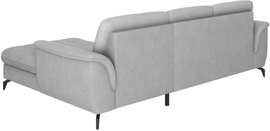 Sit&more Hoekbank Zora L-vorm naar keuze met slaapfunctie en bedkist - Foto 5