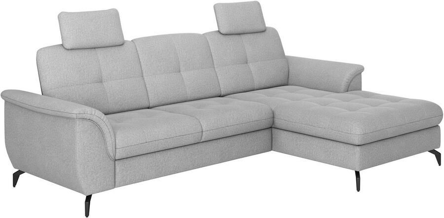 Sit&more Hoekbank Zora L-vorm naar keuze met slaapfunctie en bedkist - Foto 4