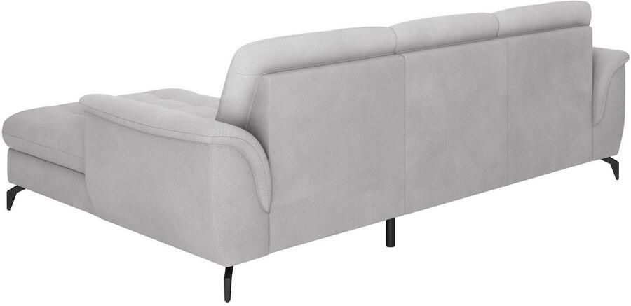 Sit&more Hoekbank Zora L-vorm naar keuze met slaapfunctie en bedkist - Foto 5