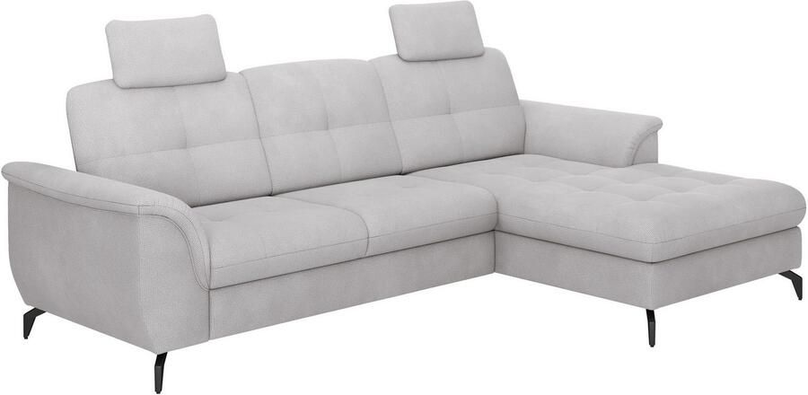 Sit&more Hoekbank Zora L-vorm naar keuze met slaapfunctie en bedkist - Foto 4