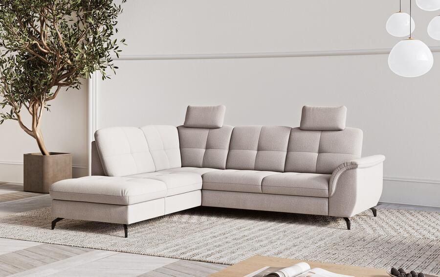 Sit&more Hoekbank Zora L-vorm naar keuze met slaapfunctie en bedkist - Foto 3