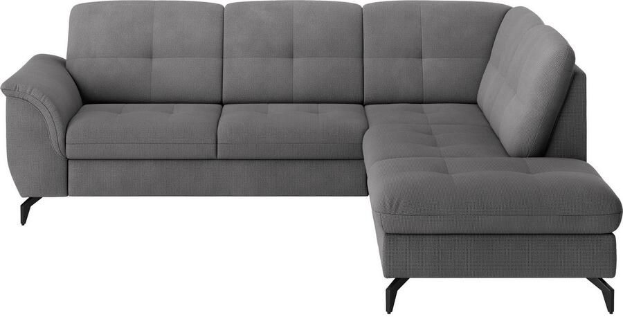 Sit&more Hoekbank Zora L-vorm naar keuze met slaapfunctie en bedkist - Foto 4