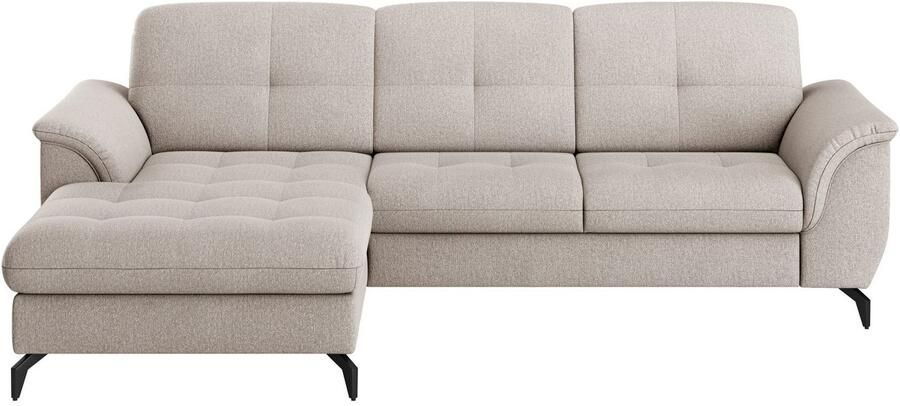 Sit&more Hoekbank Zora L-vorm naar keuze met slaapfunctie en bedkist - Foto 7