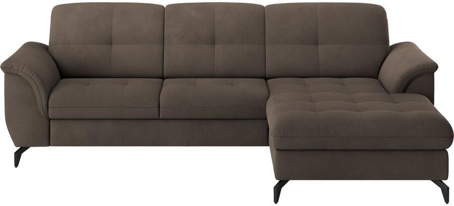 Sit&more Hoekbank Zora L-vorm naar keuze met slaapfunctie en bedkist - Foto 6