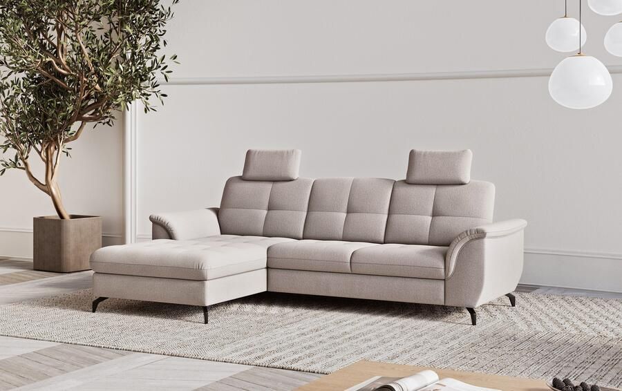 Sit&more Hoekbank Zora L-vorm naar keuze met slaapfunctie en bedkist - Foto 3