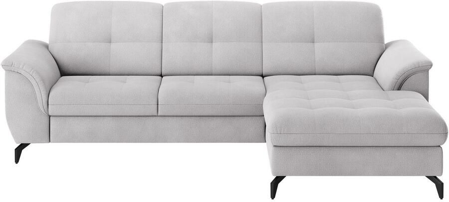 Sit&more Hoekbank Zora L-vorm naar keuze met slaapfunctie en bedkist - Foto 7