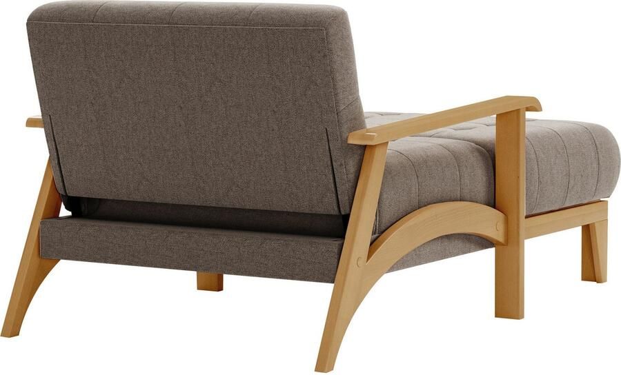 Sit&more Récamier Billund Armleuningen van eikenkleurig beukenhout verschillende bekledingen en kleuren - Foto 6