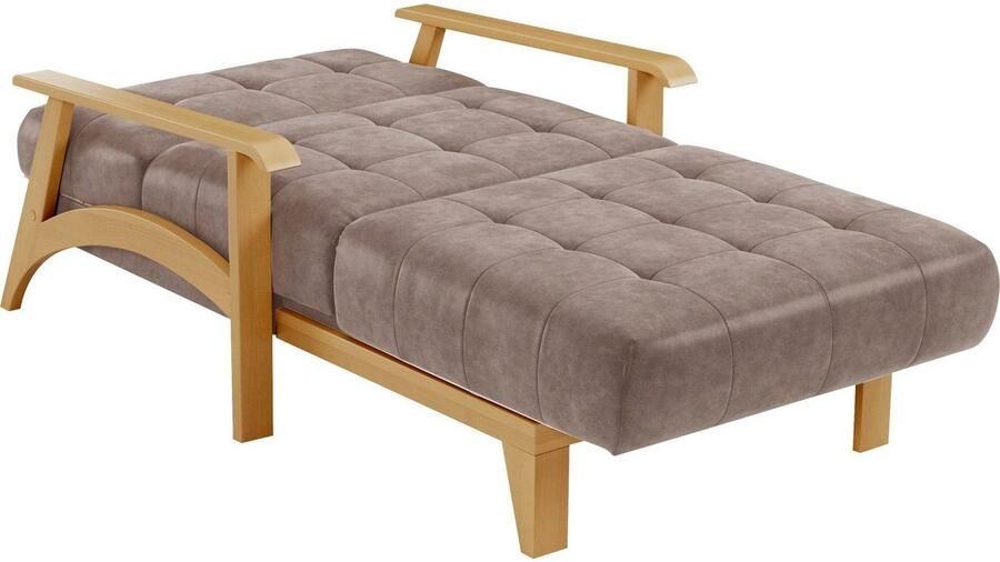 Sit&more Récamier Billund Armleuningen van eikenkleurig beukenhout verschillende bekledingen en kleuren - Foto 7