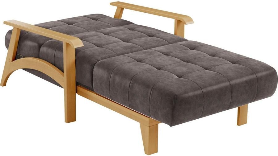 Sit&more Récamier Billund Armleuningen van eikenkleurig beukenhout verschillende bekledingen en kleuren - Foto 7