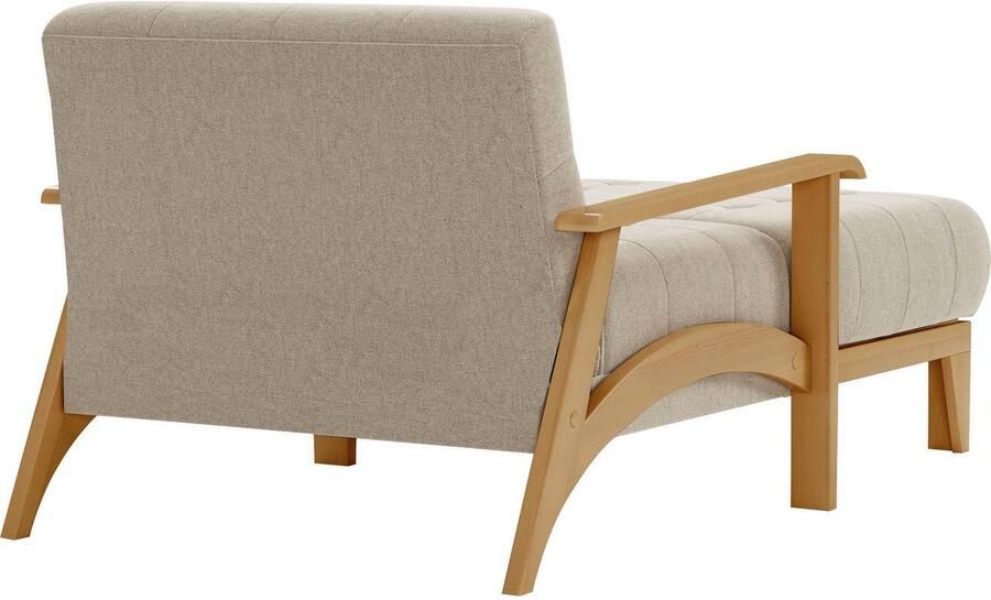 Sit&more Récamier Billund Armleuningen van eikenkleurig beukenhout verschillende bekledingen en kleuren - Foto 5