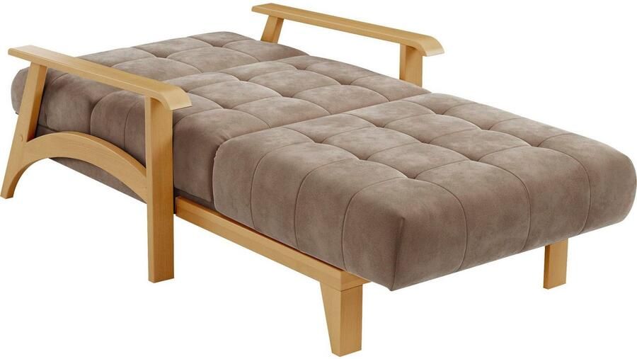 Sit&more Récamier Billund Armleuningen van eikenkleurig beukenhout verschillende bekledingen en kleuren - Foto 7