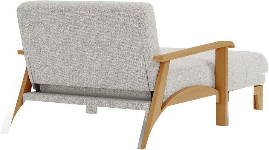 Sit&more Récamier Billund Armleuningen van eikenkleurig beukenhout verschillende bekledingen en kleuren - Foto 6