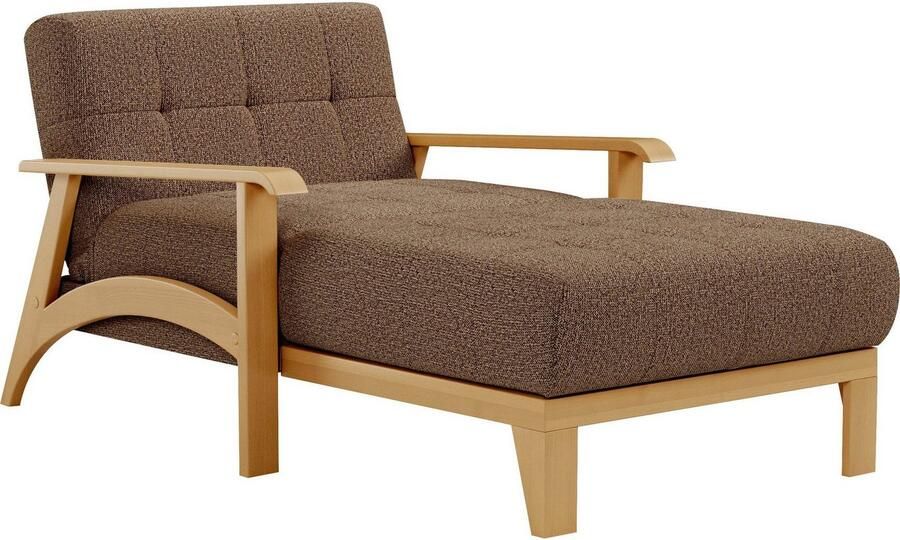 Sit&more Récamier Billund Armleuningen van eikenkleurig beukenhout verschillende bekledingen en kleuren - Foto 6