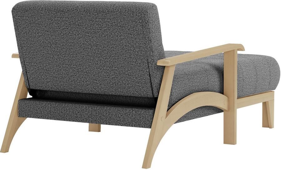 Sit&more Récamier Billund Armleuningen van natuurlijk beukenhout verschillende bekledingen en kleuren - Foto 6