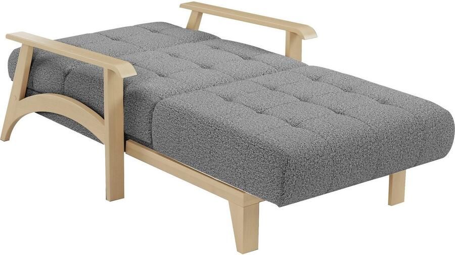 Sit&more Récamier Billund Armleuningen van natuurlijk beukenhout verschillende bekledingen en kleuren - Foto 7