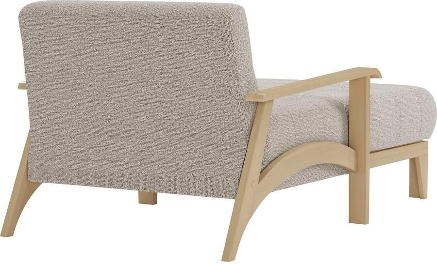 Sit&more Récamier Billund Armleuningen van natuurlijk beukenhout verschillende bekledingen en kleuren - Foto 4