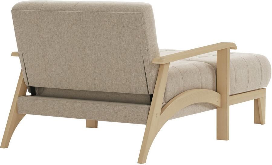 Sit&more Récamier Billund Armleuningen van natuurlijk beukenhout verschillende bekledingen en kleuren - Foto 6
