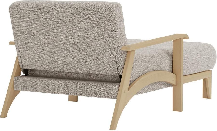 Sit&more Récamier Billund Armleuningen van natuurlijk beukenhout verschillende bekledingen en kleuren - Foto 6