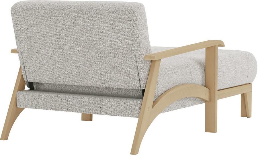 Sit&more Récamier Billund Armleuningen van natuurlijk beukenhout verschillende bekledingen en kleuren - Foto 6
