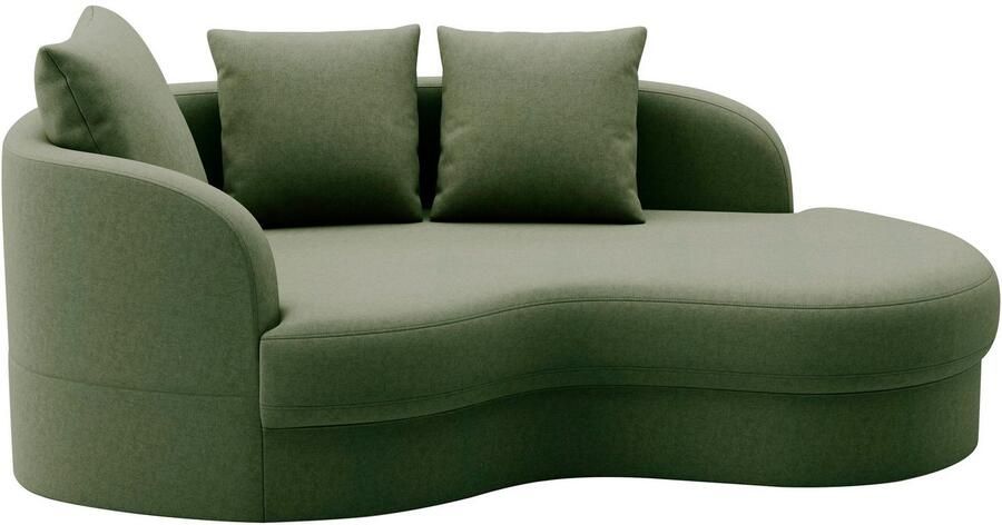 Sit&more Récamier Samba moderne organische vorm inclusief 3 losse rugkussens - Foto 3