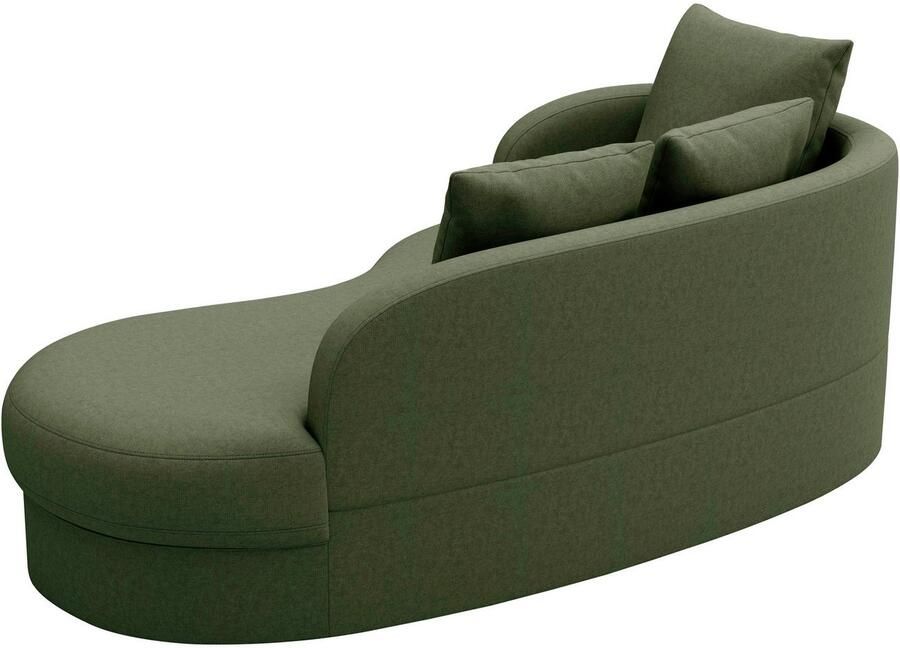 Sit&more Récamier Samba moderne organische vorm inclusief 3 losse rugkussens - Foto 2