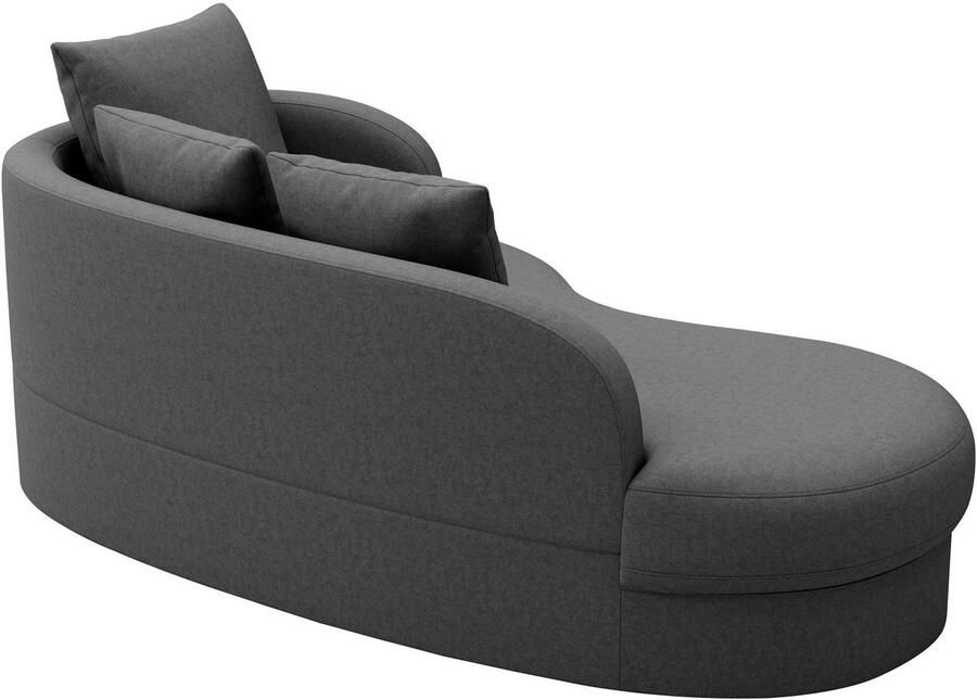 Sit&more Récamier Samba moderne organische vorm inclusief 3 losse rugkussens - Foto 2