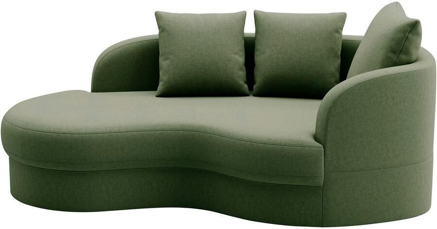 Sit&more Récamier Samba moderne organische vorm inclusief 3 losse rugkussens - Foto 3