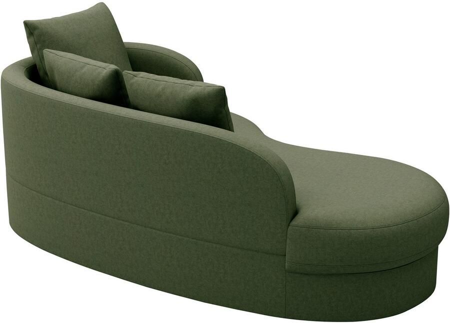 Sit&more Récamier Samba moderne organische vorm inclusief 3 losse rugkussens - Foto 2