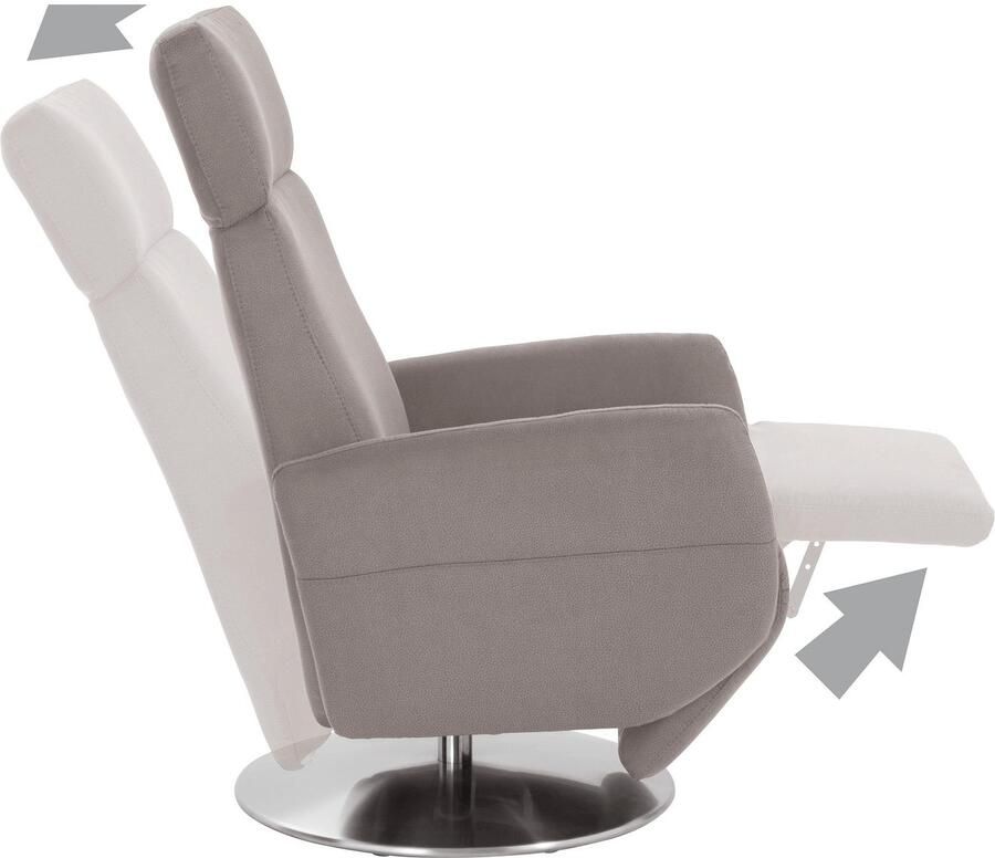 Sit&more Relaxfauteuil Cobra handmatige relaxfunctie - Foto 3