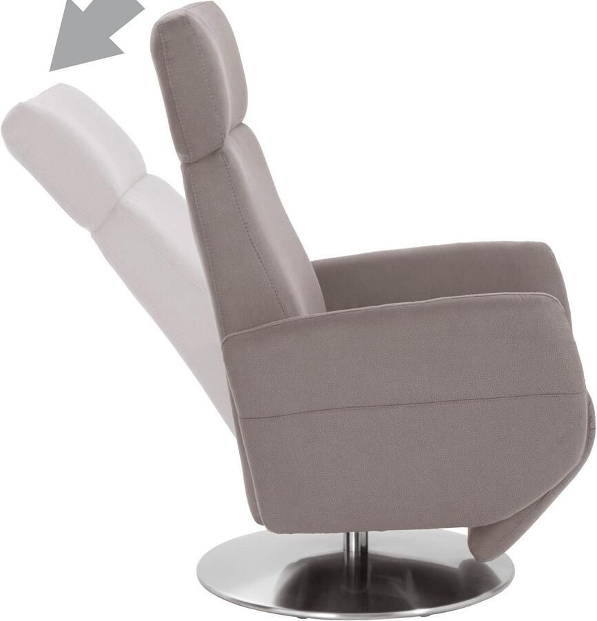 Sit&more Relaxfauteuil Cobra handmatige relaxfunctie