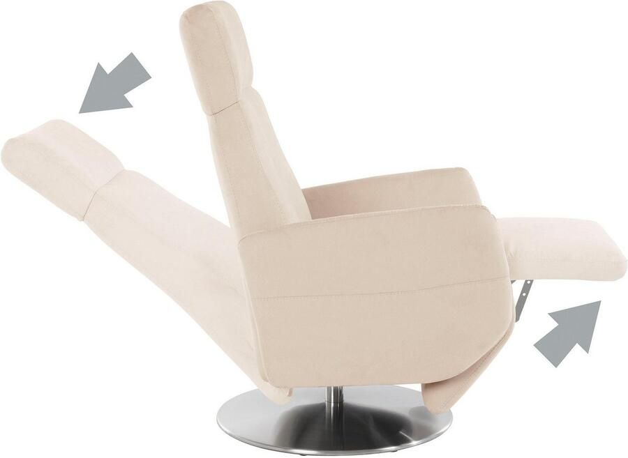 Sit&more Relaxfauteuil Cobra handmatige relaxfunctie - Foto 6
