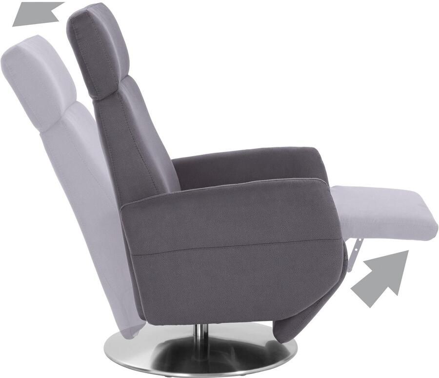 Sit&more Relaxfauteuil Cobra handmatige relaxfunctie - Foto 3
