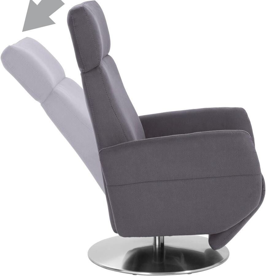 Sit&more Relaxfauteuil Cobra handmatige relaxfunctie