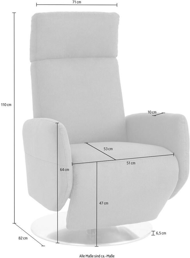 Sit&more Relaxfauteuil Cobra - Foto 4