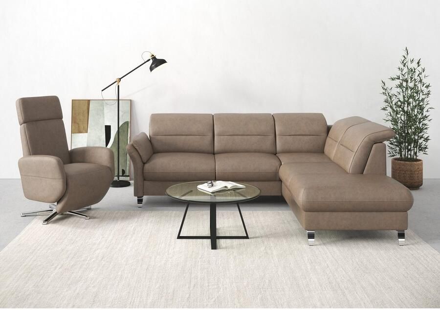 Sit&more Relaxfauteuil Grenoble incl. hoofdverstelling naar keuze met 2 motoren accu & opstahulp - Foto 4