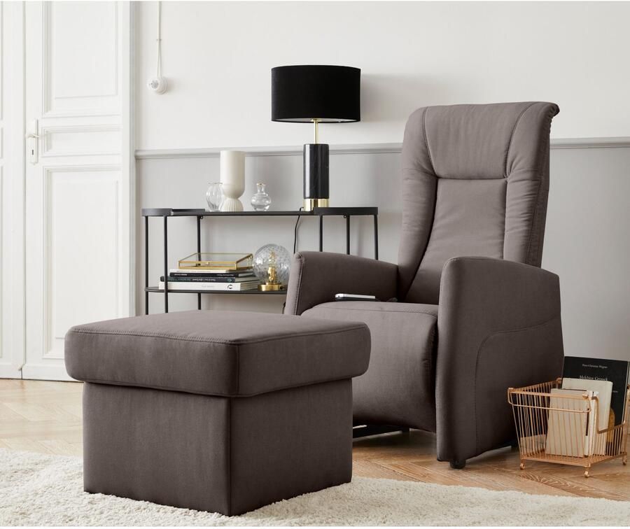 Sit&more Relaxfauteuil MELISSA naar keuze elektrisch of handmatig verstelbaar optioneel opstahulp - Foto 4