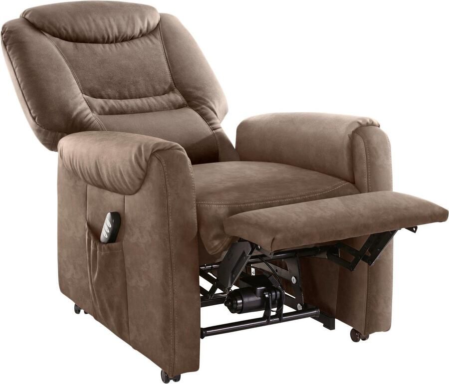 Sit&more Relaxfauteuil Morten in maat m naar keuze met motor en opstahulp (set) - Foto 3