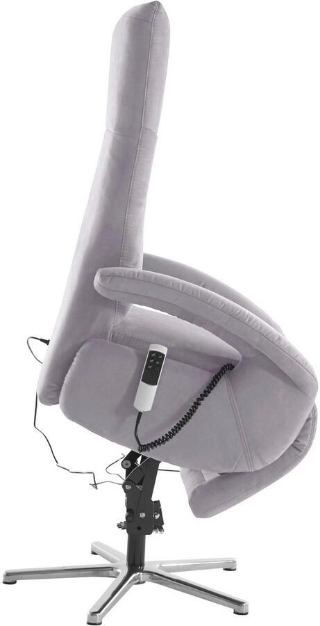 Sit&more Relaxfauteuil Tycoon met verstelbare hoofdsteun en 360° draaifunctie keuze tussen handmatige of elektrische functie ook met accu (draadloos) - Foto 12