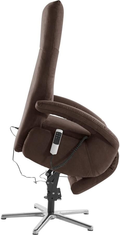 Sit&more Relaxfauteuil Tycoon met verstelbare hoofdsteun en 360° draaifunctie keuze tussen handmatige of elektrische functie ook met accu (draadloos) - Foto 12