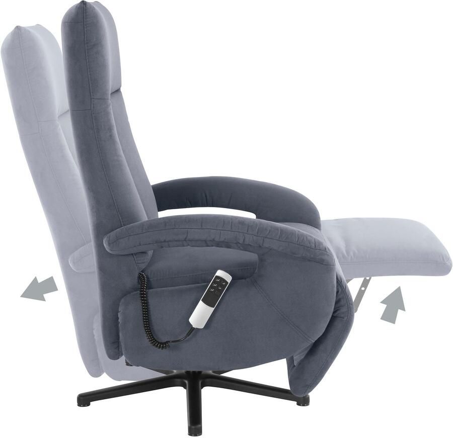 Sit&more Relaxfauteuil Tycoon naar keuze handmatig met twee motoren of met accu of met 2 motoren
