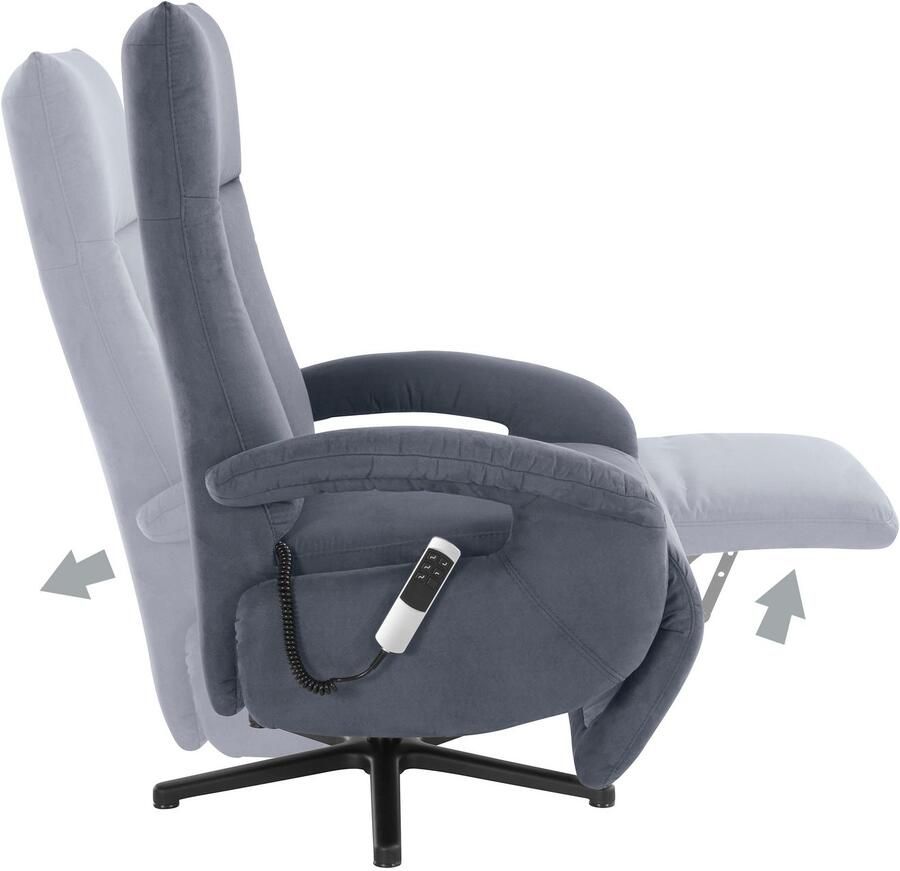 Sit&more Relaxfauteuil Tycoon naar keuze handmatig met twee motoren of met accu of met 2 motoren