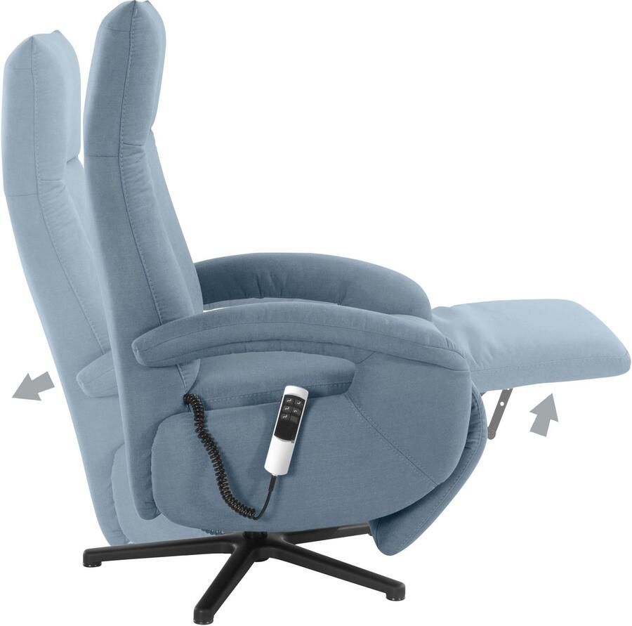 Sit&more Relaxfauteuil Tycoon naar keuze handmatig met twee motoren of met accu of met 2 motoren