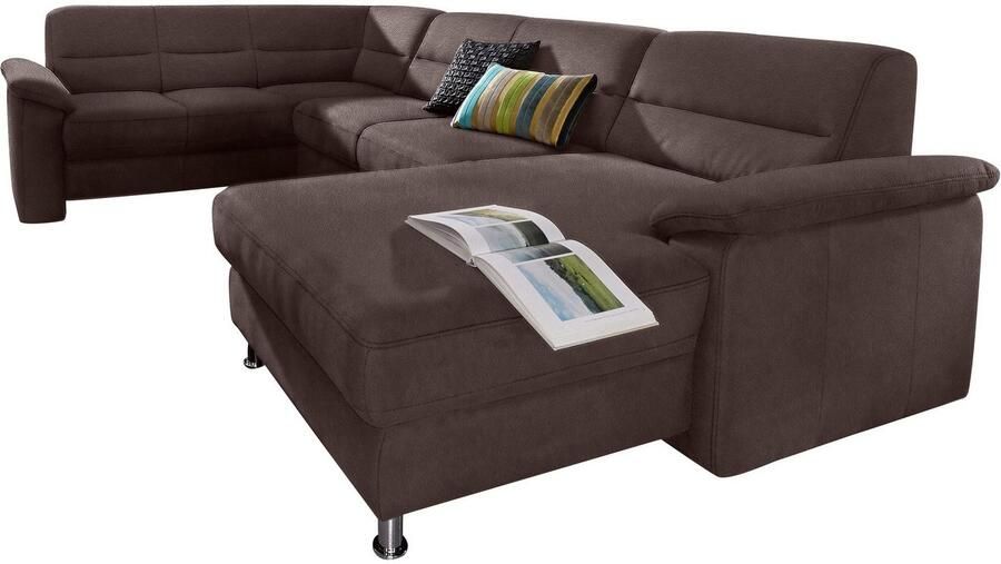 Sit&more Zithoek Ascara U-vorm inclusief boxspring binnenveringsinterieur naar keuze met slaapfunctie - Foto 3